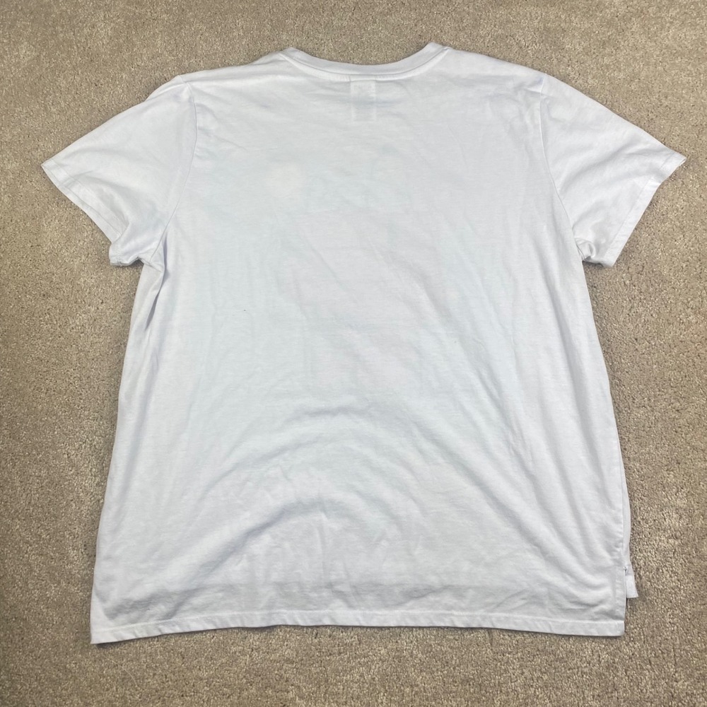 Peanuts Snoopy Woodstock Flower Doghouse Graphic T-Shirt White XXL PNSJFM8-3L58 - Picture 8 of 9